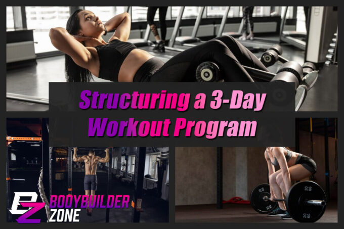 Structuring a 3-Day Workout Program